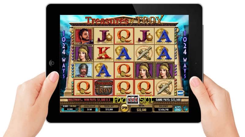 Play Treasures Of Troy Slot Machine Free