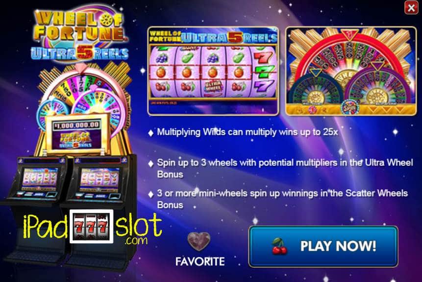 reels of wheels slot machine