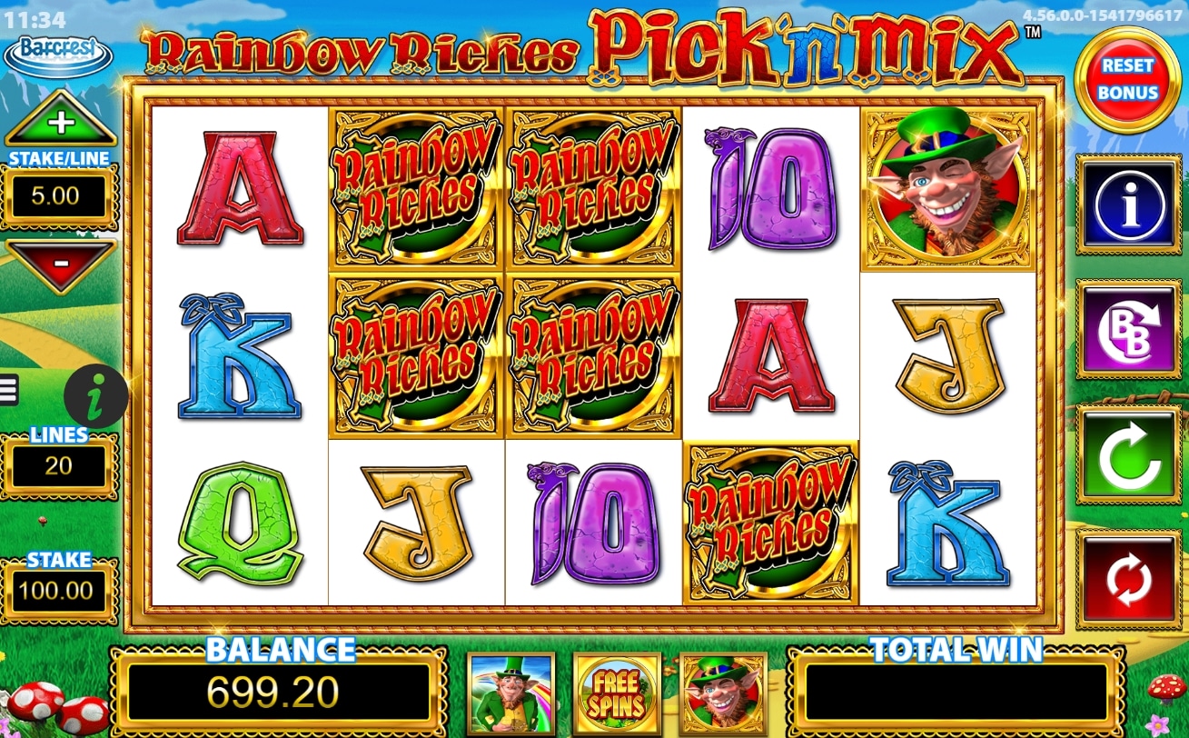 Rainbow Riches Pick N Mix Slots