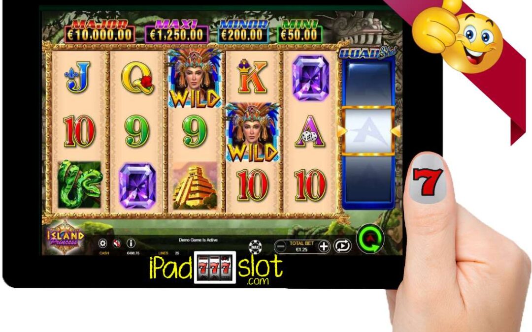 Island Princess Quad Shot Free Ainsworth iOS Slots